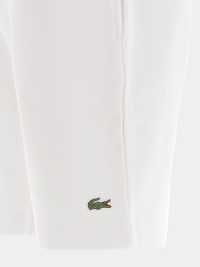 Short core solid blanc homme - Lacoste