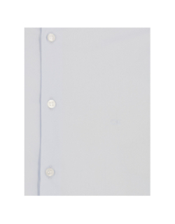 Chemise poplin stretch slim bleu homme - Calvin Klein