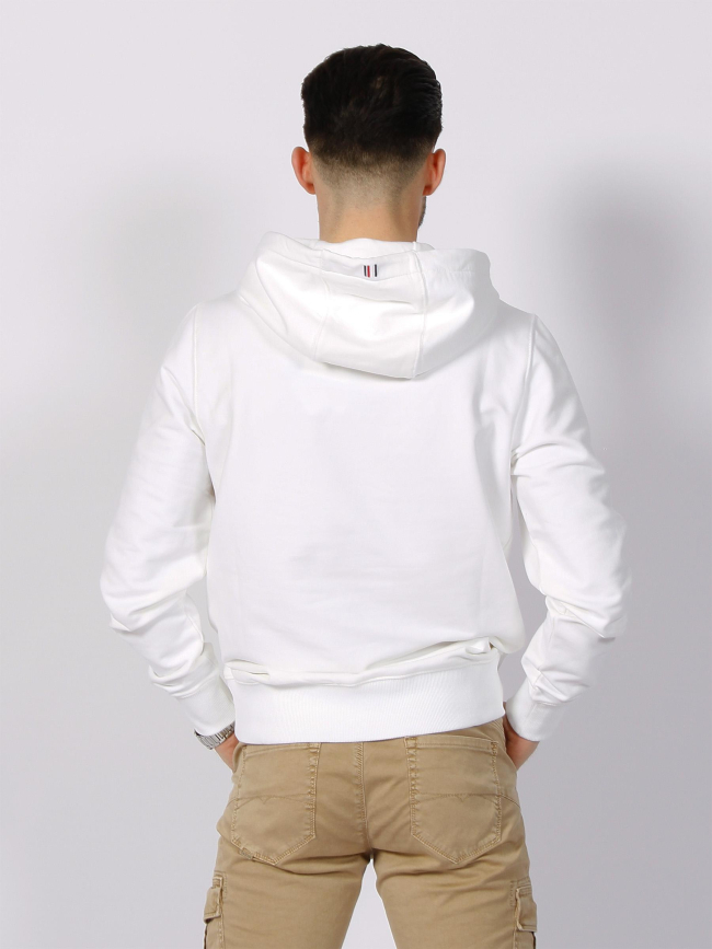 Sweat à capuche 1985 blanc homme - Tommy Hilfiger