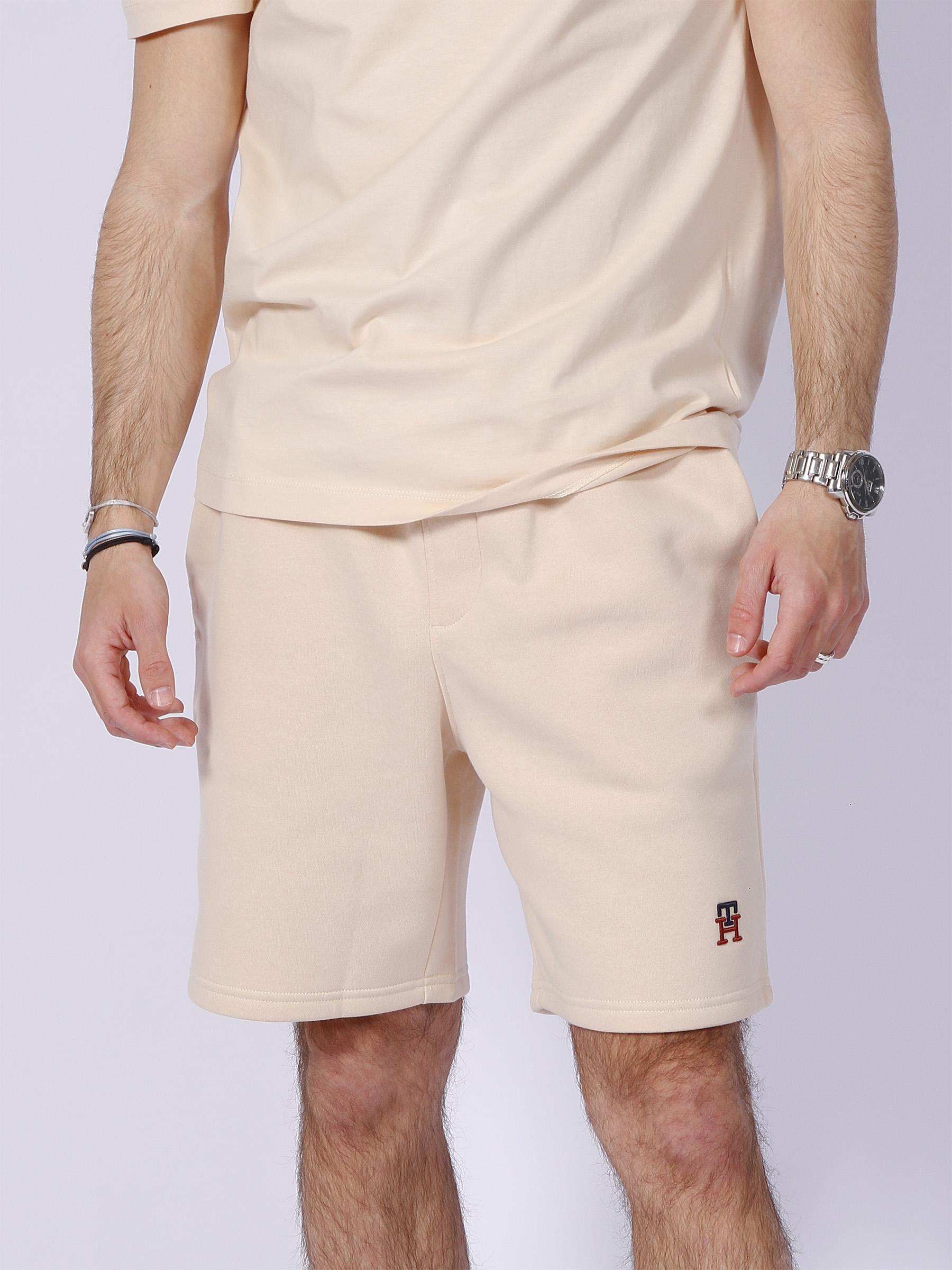 Short petit logo beige homme - Tommy Hilfiger