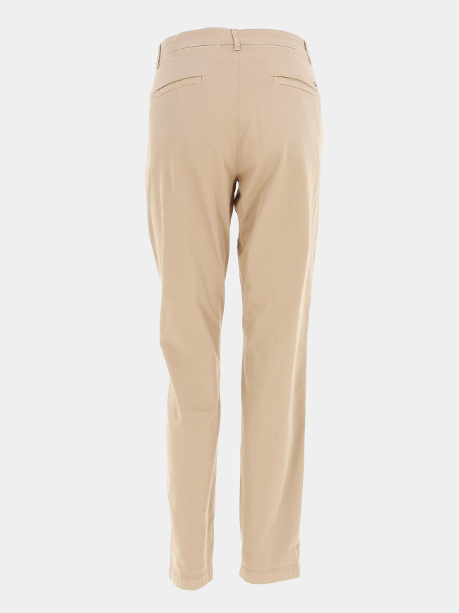 Pantalon chino slim co blend maron femme - Tommy Hilfiger