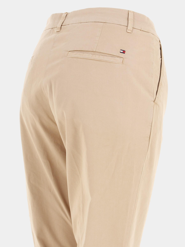 Pantalon chino slim co blend maron femme - Tommy Hilfiger