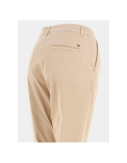 Pantalon chino slim co blend maron femme - Tommy Hilfiger