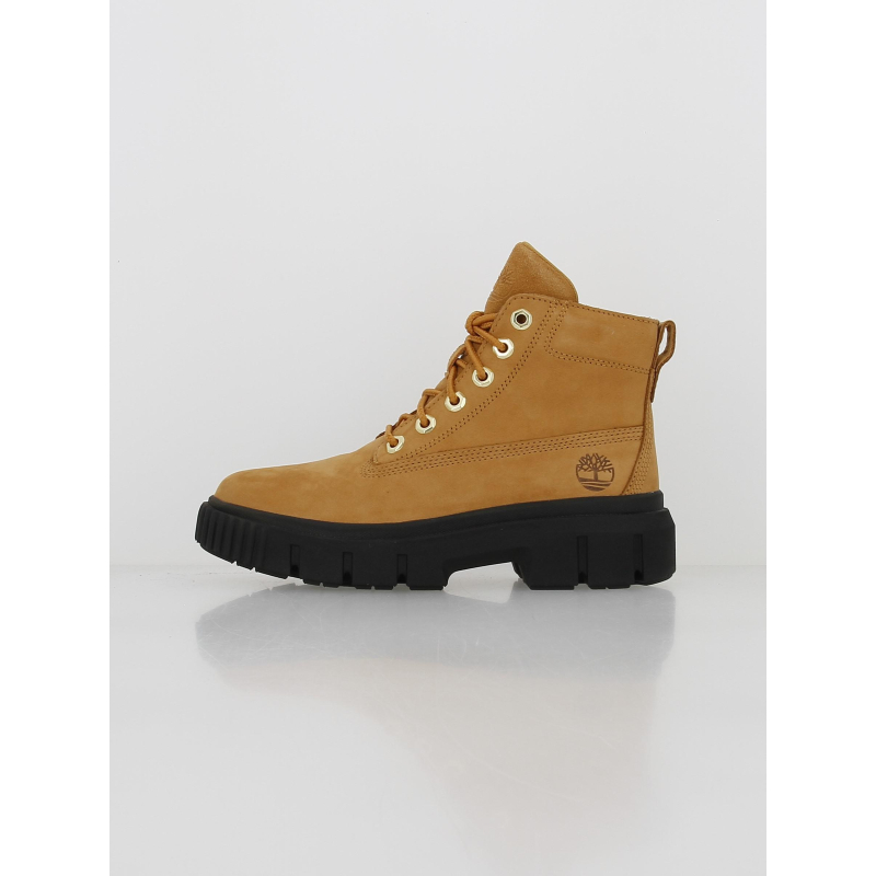 Boots greyfield en cuir nubuck marron femme - Timberland