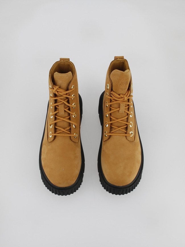 Boots greyfield en cuir nubuck marron femme - Timberland