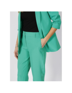 Pantalon cigarette elly vert femme - Only