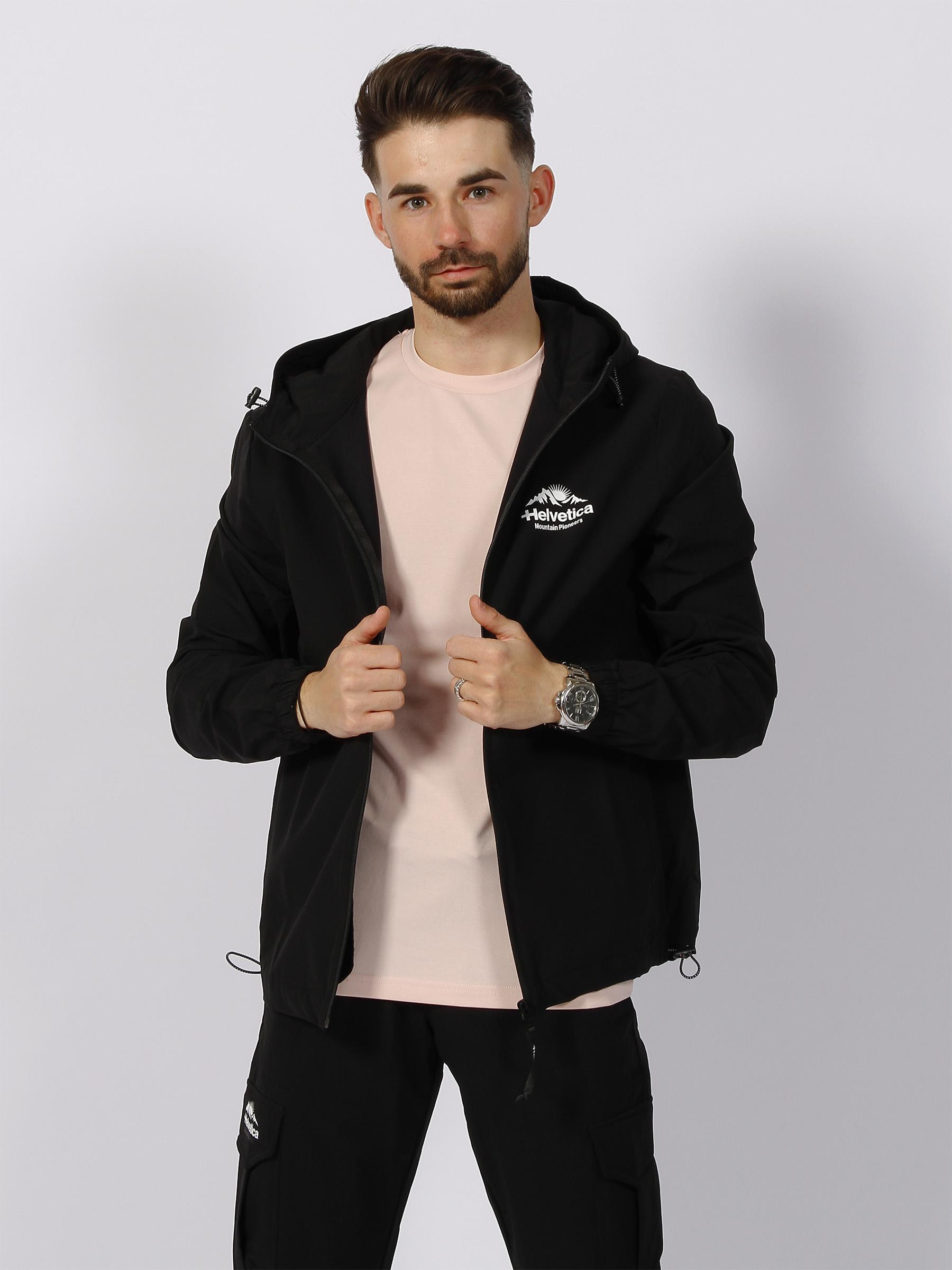 Veste imperméable wenga noir homme - Helvetica