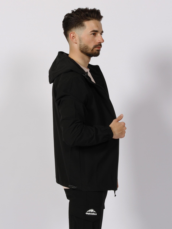 Veste imperméable wenga noir homme - Helvetica