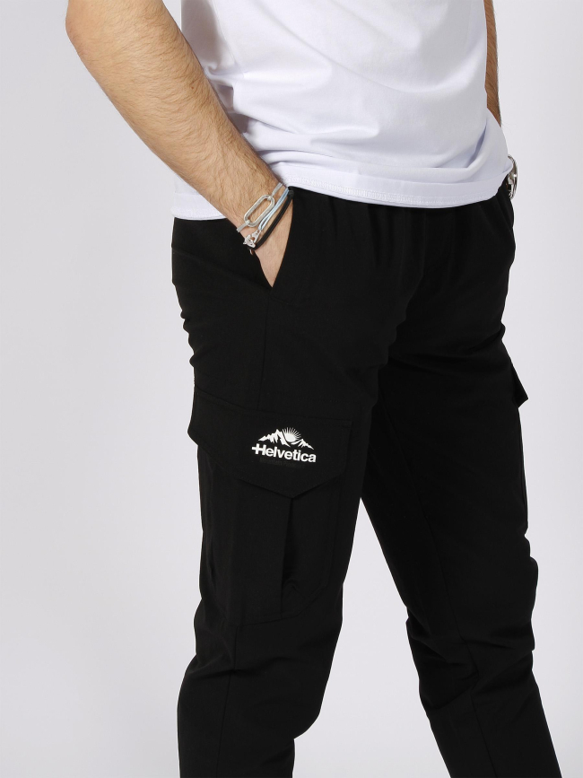 Pantalon de randonnée storm noir homme - Helvetica