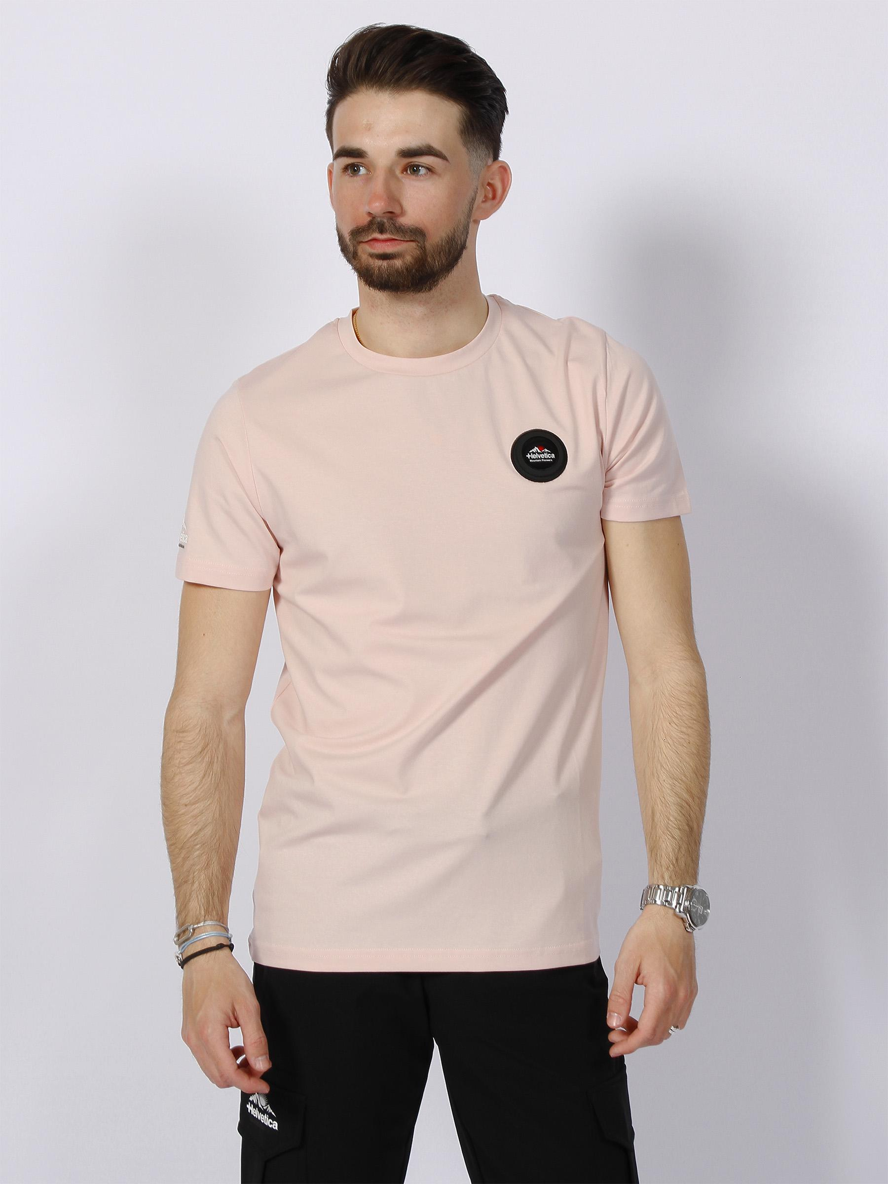 T-shirt ajaccio rose homme - Helvetica