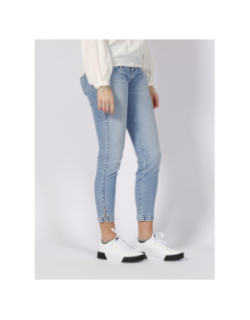 Jean skinny mystery crop bleu femme - Salsa