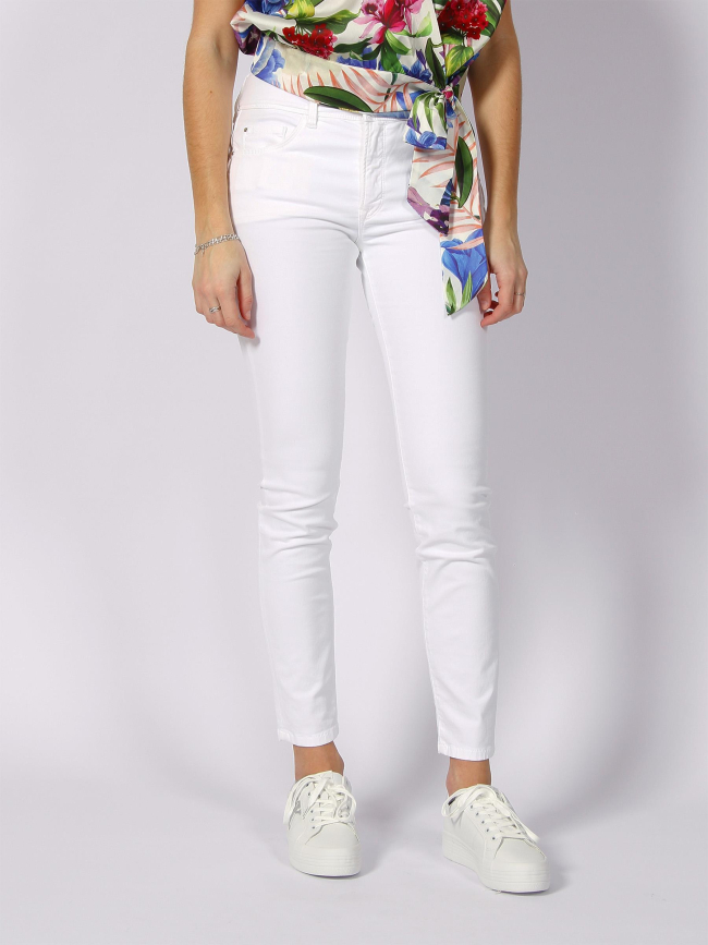 Jean skinny push in secret blanc femme - Salsa