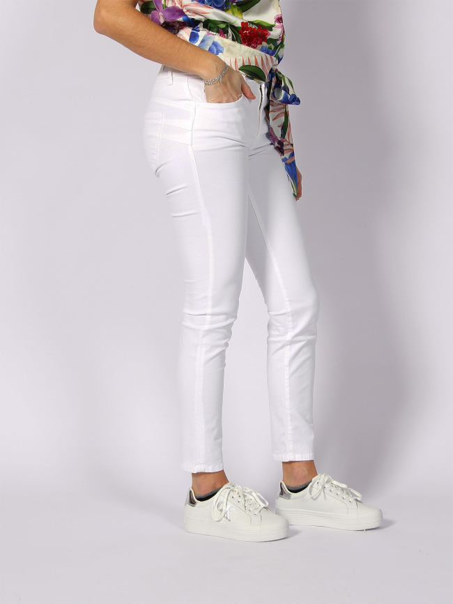 Jean skinny push in secret blanc femme - Salsa