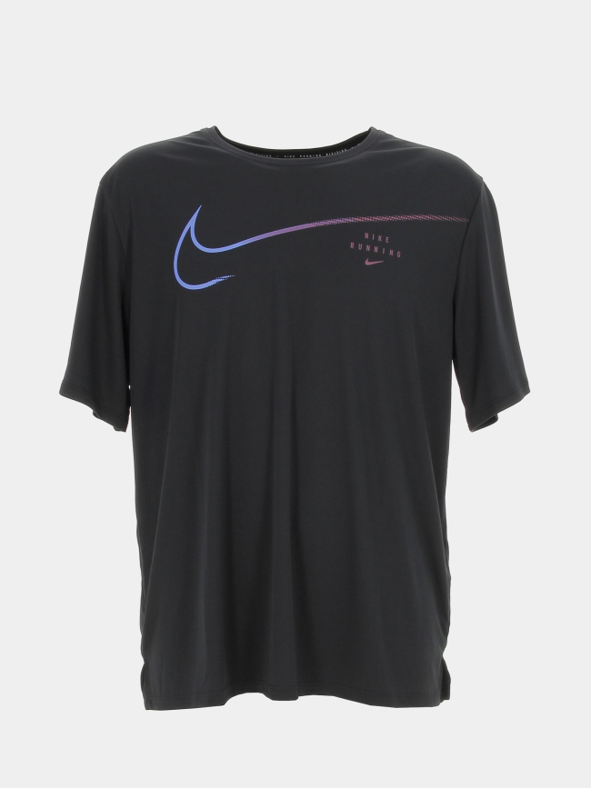 T-shirt de running miler noir homme - Nike