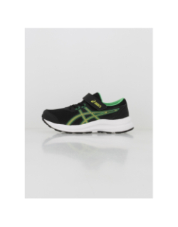 Chaussures de running à scratch contend 8 ps noir enfant - Asics