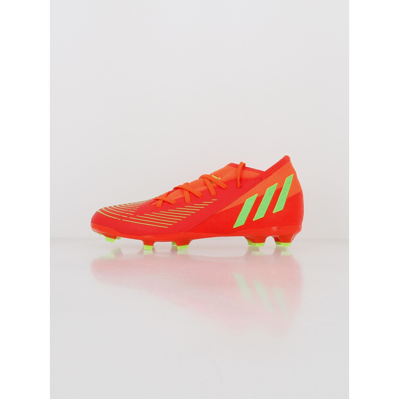 Chaussures de football predator edge 3 fg orange enfant - Adidas