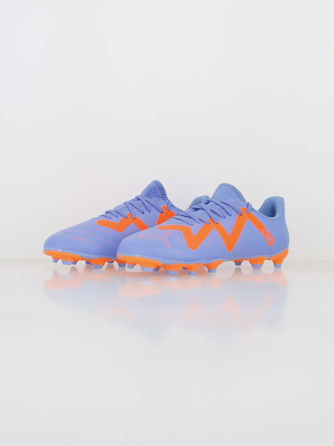 Chaussures de football future play fg/ag bleu enfant - Puma