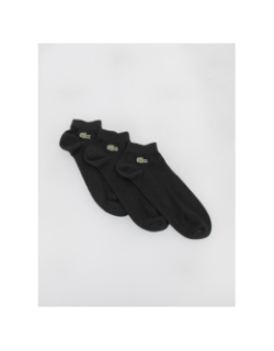 Pack 3 paires de chaussettes performance noir - Lacoste