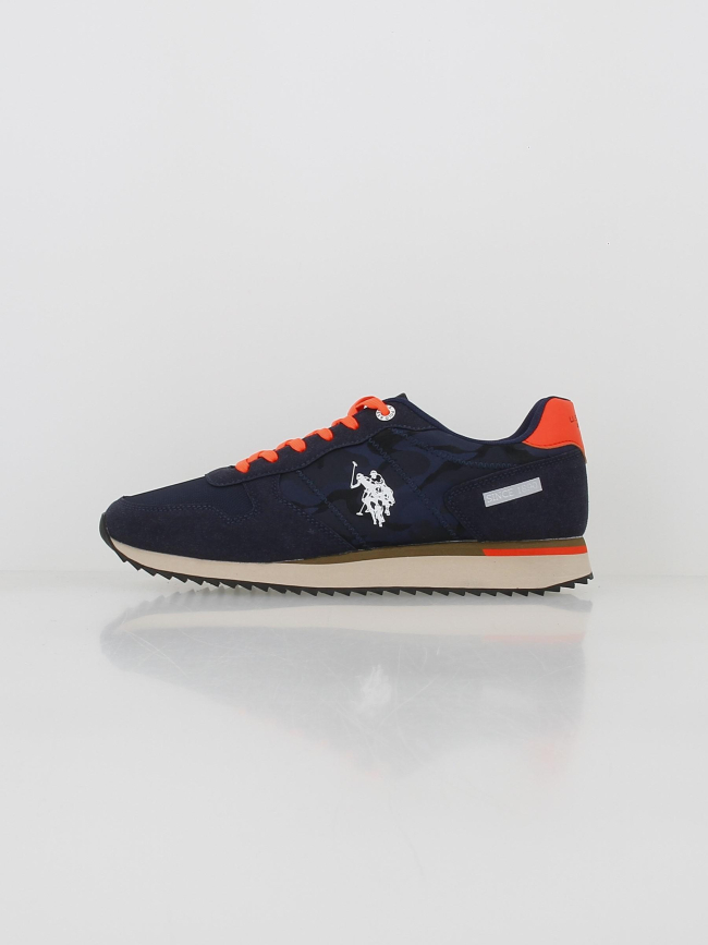 Baskets altena bleu marine homme - Us Polo