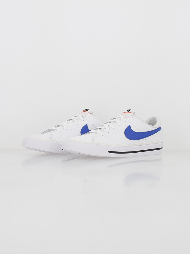 Baskets court legacy gs blanc bleu enfant - Nike