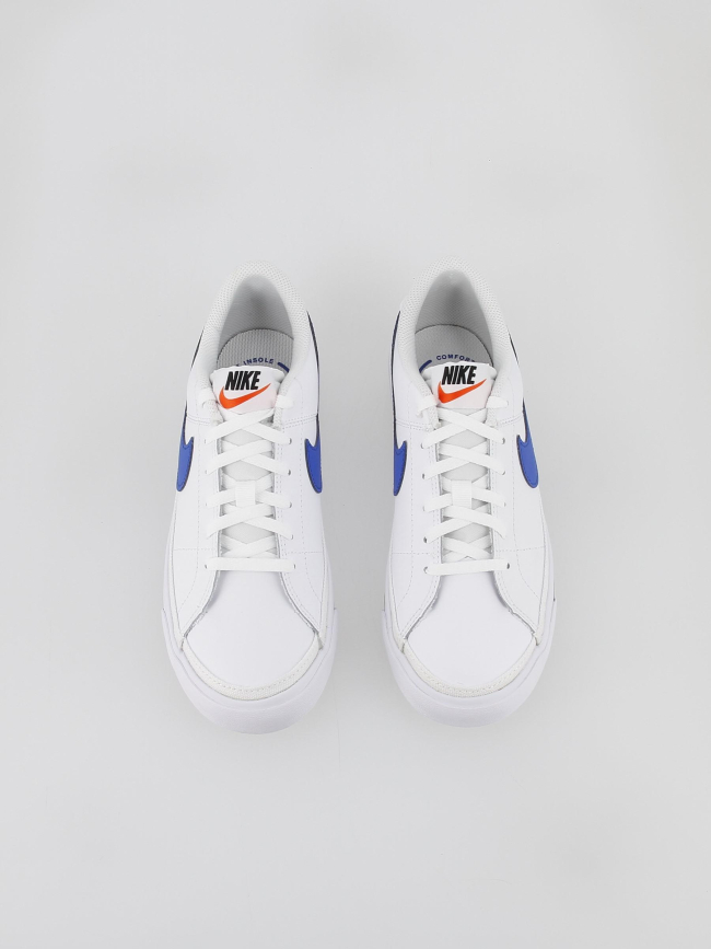 Baskets court legacy gs blanc bleu enfant - Nike