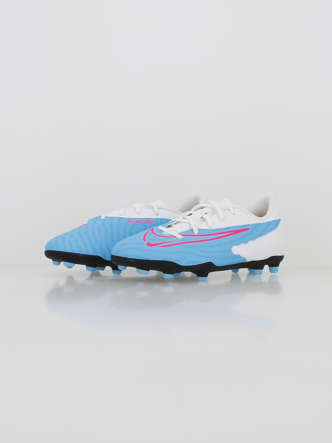 Chaussures de football phamtom gx fg/mg bleu enfant - Nike