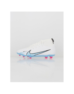 Chaussures de football superfly 9 fg/mg blanc enfant - Nike