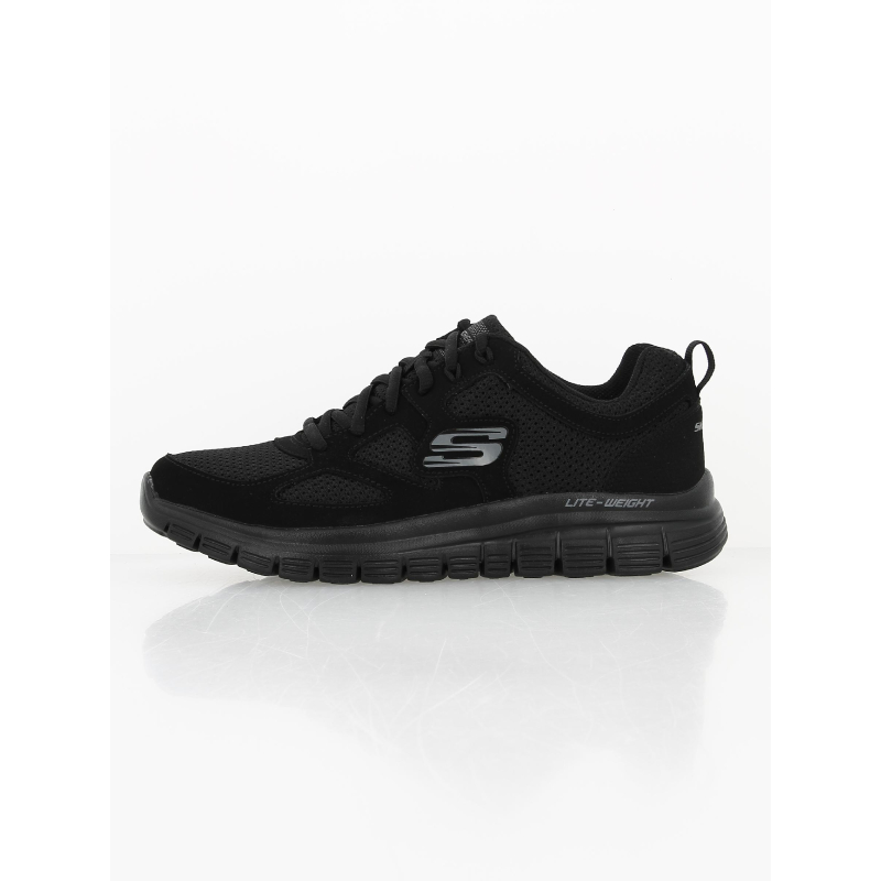 Baskets de sport burns agoura noir homme - Skechers