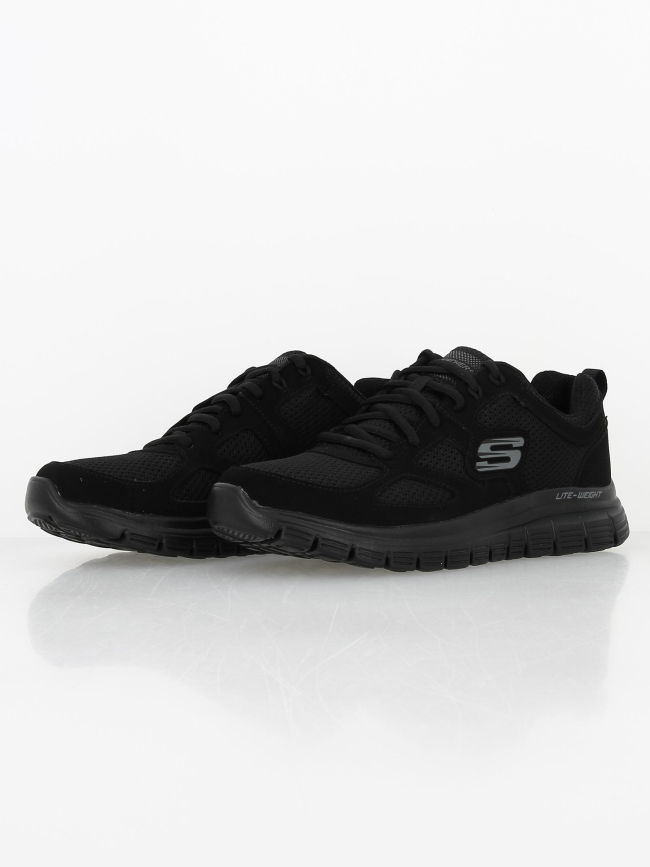 Baskets de sport burns agoura noir homme - Skechers