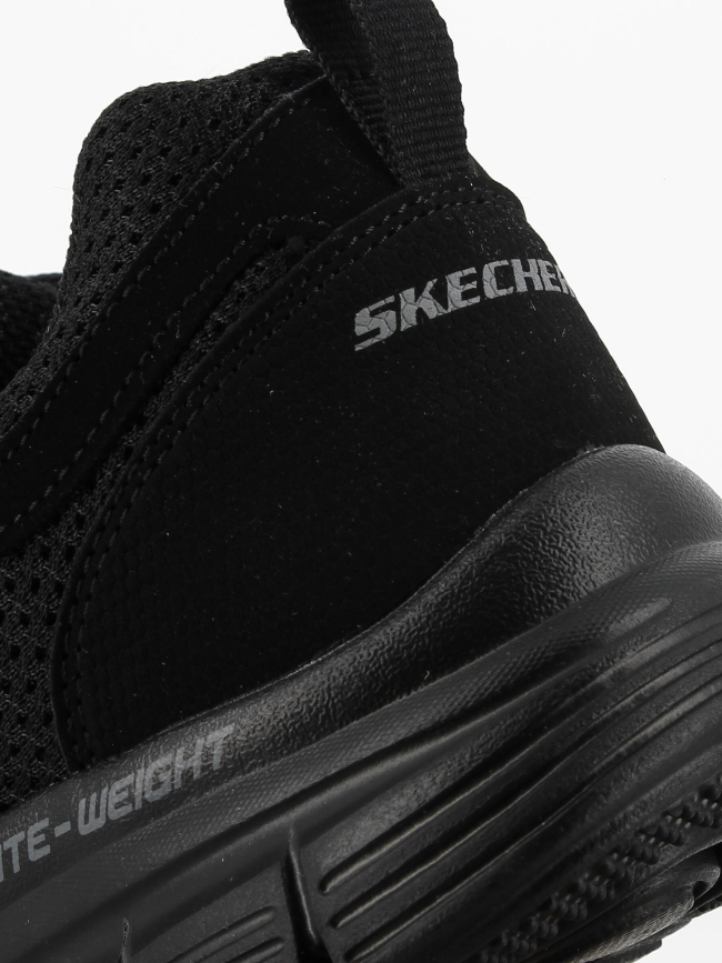 Baskets de sport burns agoura noir homme - Skechers