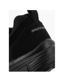 Baskets de sport burns agoura noir homme - Skechers