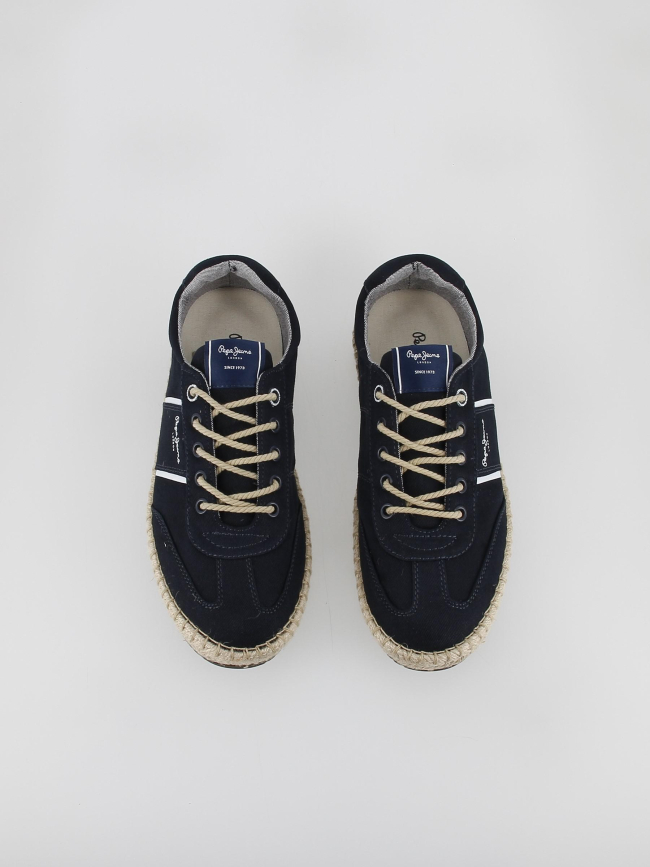 Chaussures en toile tourist vegas bleu marine homme - Pepe Jeans