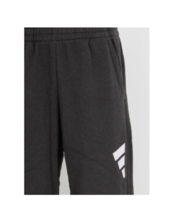 Jogging de sport u 3 barres noir enfant - Adidas