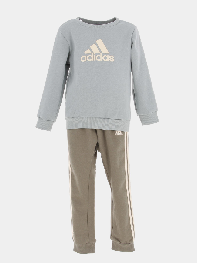 Ensemble de survêtement vert kaki enfant - Adidas