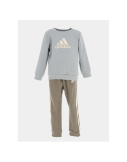 Ensemble de survêtement vert kaki enfant - Adidas