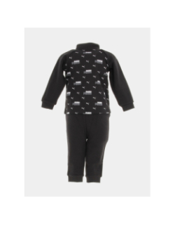 Ensemble de survêtement veste zippé jogging noir enfant - Puma