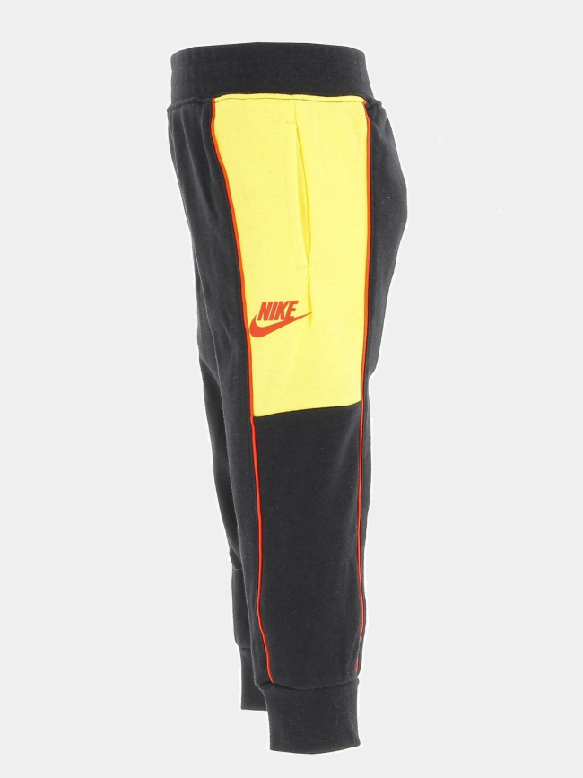 Jogging sportswear noir jaune enfant Nike Sports Depot