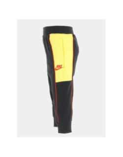 Jogging sportswear noir jaune enfant - Nike