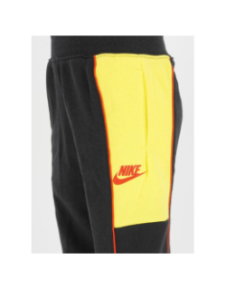 Jogging sportswear noir jaune enfant - Nike