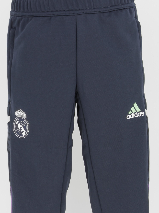 Jogging de football real madrid bleu marine enfant - Adidas