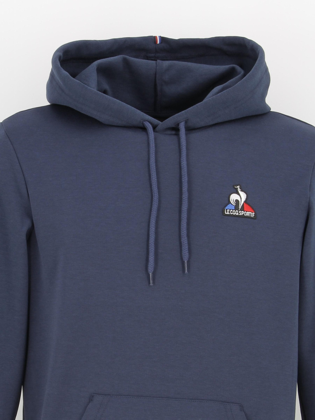 Sweat à capuche essentiel bleu marine homme - Le Coq Sportif