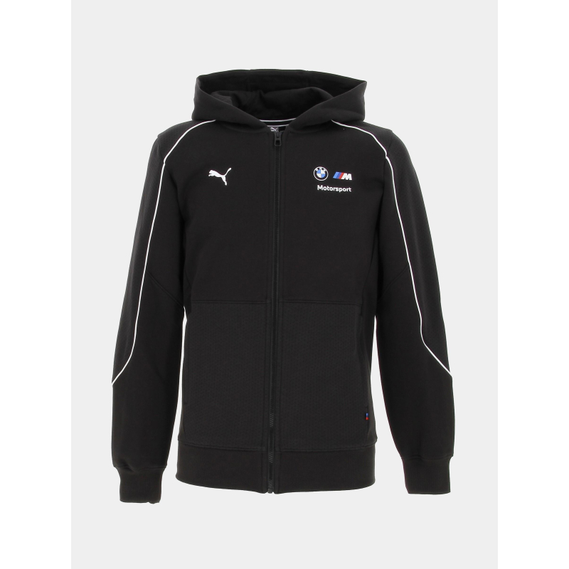 Sweat zippé à capuche bmw motorsport noir homme - Puma