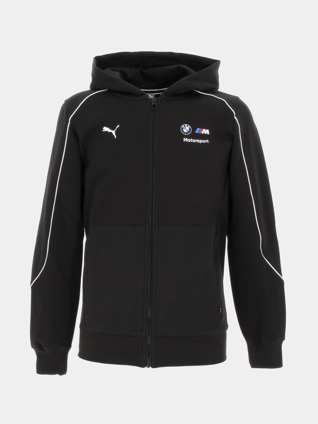 Sweat zippé à capuche bmw motorsport noir homme - Puma