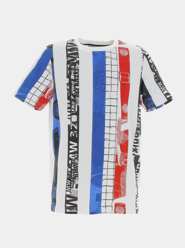 T-shirt bmw stripes bleu blanc rouge homme - Puma