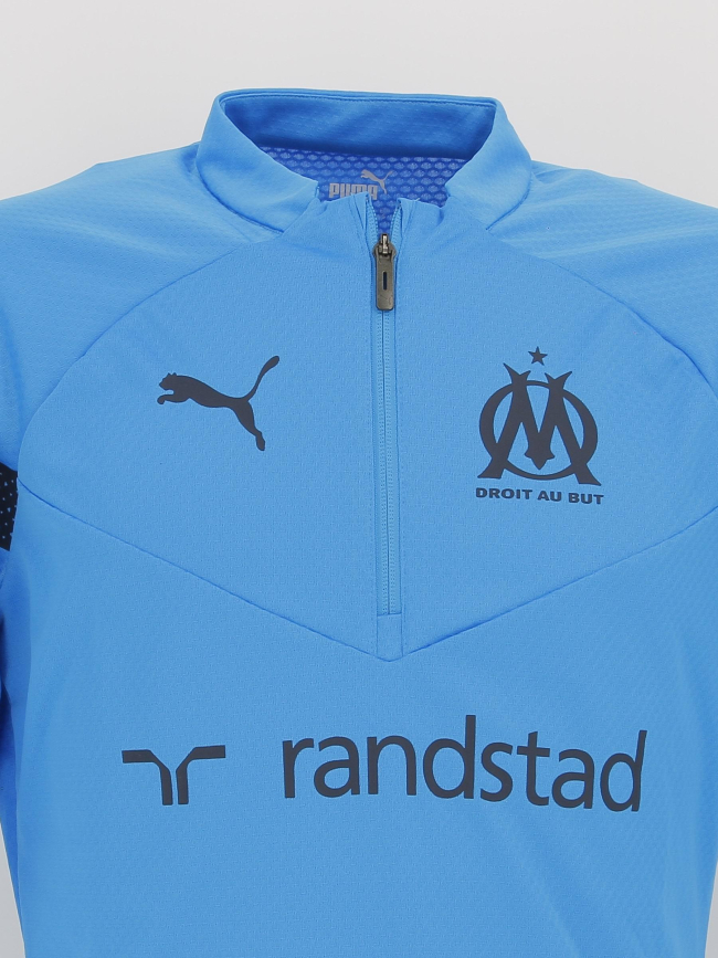 Sweat de football OM trainning bleu homme - Puma