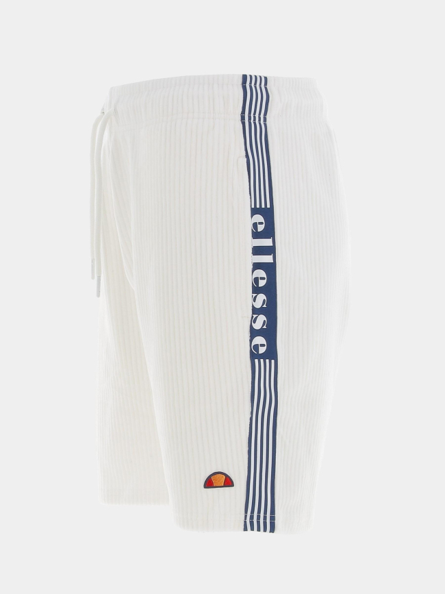 Short en velours tomatro blanc homme - Ellesse