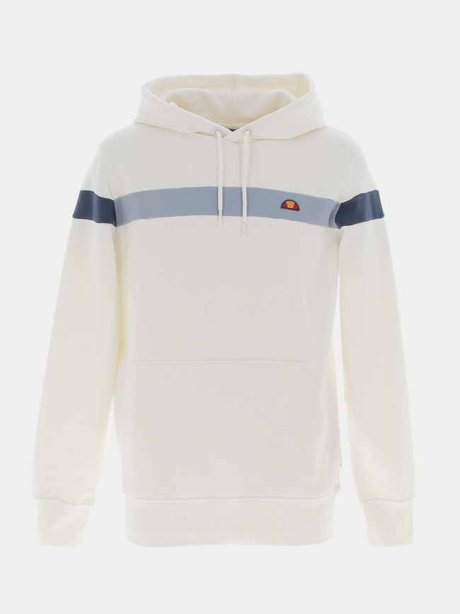 Sweat à capuche pietro blanc homme - Ellesse