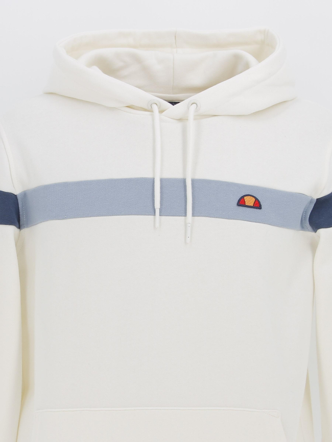 Sweat à capuche pietro blanc homme - Ellesse