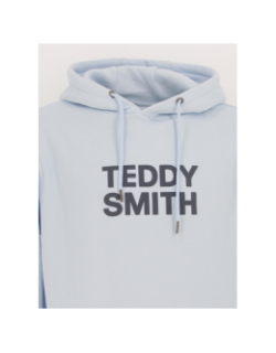 Sweat à capuche siclass bleu ciel homme - Teddy Smith