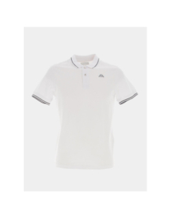 Polo slim ezio corporate blanc homme - Kappa